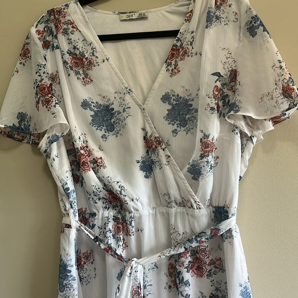 Dex dress with flutter sleeves - Picture 3 of 5